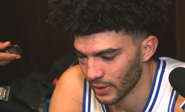 星空体育-大布泽尔哭了：失利感觉太糟 本希望为带伤作战的兄弟们付出更多