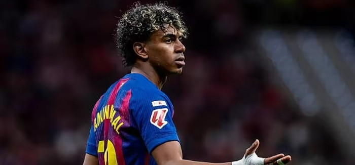 app下载-欧冠巴萨战马竞亚马尔冲纪录，阿尔瓦雷斯对决铁血防线|巴塞罗那|欧冠八强战|拉米内·亚马尔|埃尔林-哈兰德|马德里竞技_新浪体育_新浪新闻